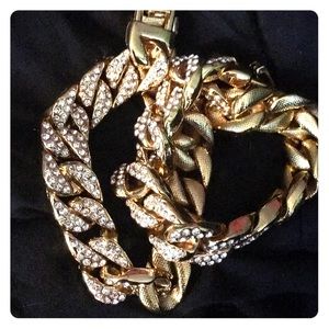 Two Gold Bracelets